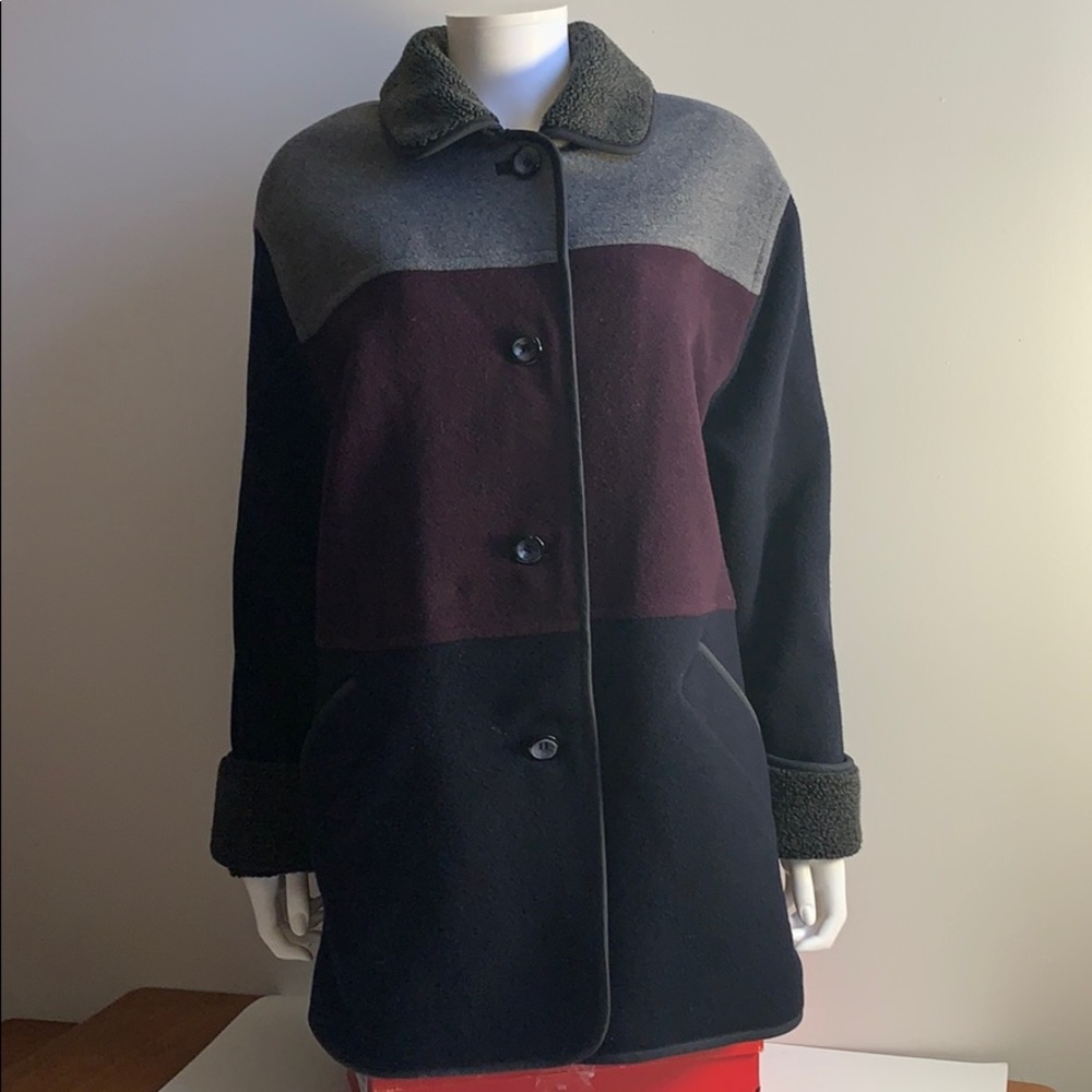 Wool Mila London Fog Coat